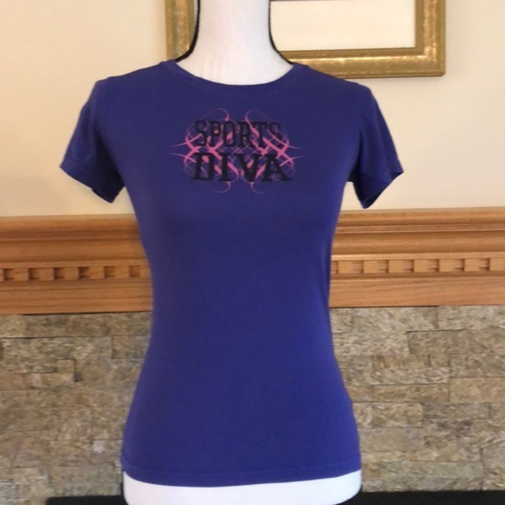 Nike Dry Fit Slim Fit Tee Womens XS 💜Purple💜‎